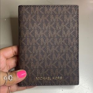 Michael Kors passport wallet
